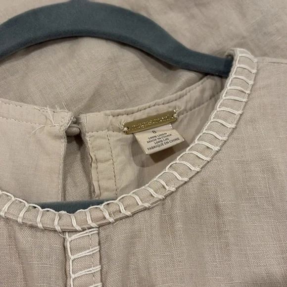 Magaschoni Linen Sleeveless Midi Maxi Dress - Picture 3 of 6